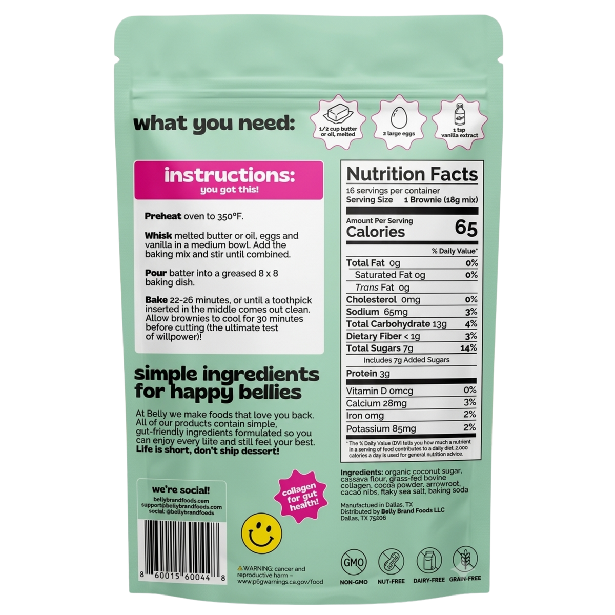 Dark Chocolate Sea Salt Crunch