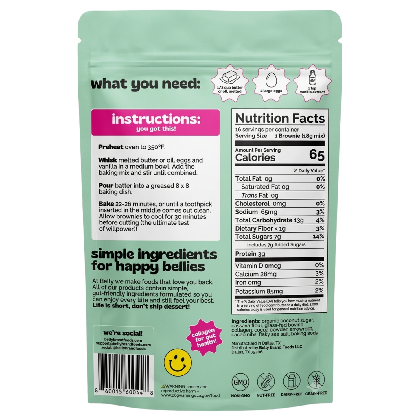 Dark Chocolate Sea Salt Crunch