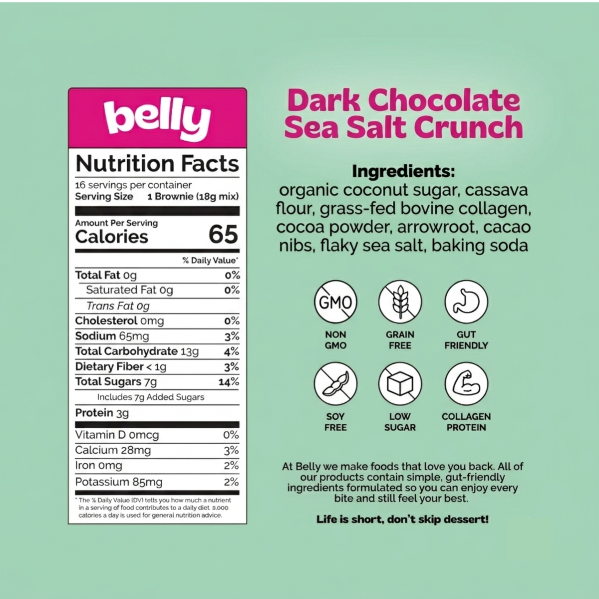 Dark Chocolate Sea Salt Crunch