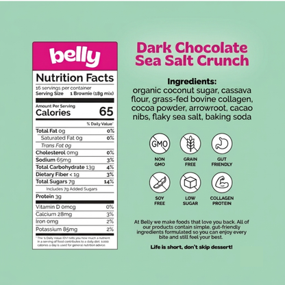 Dark Chocolate Sea Salt Crunch