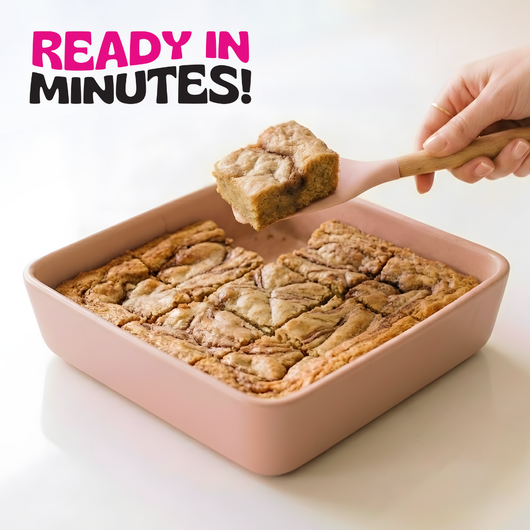 Cinnamon Roll Blondie Mix