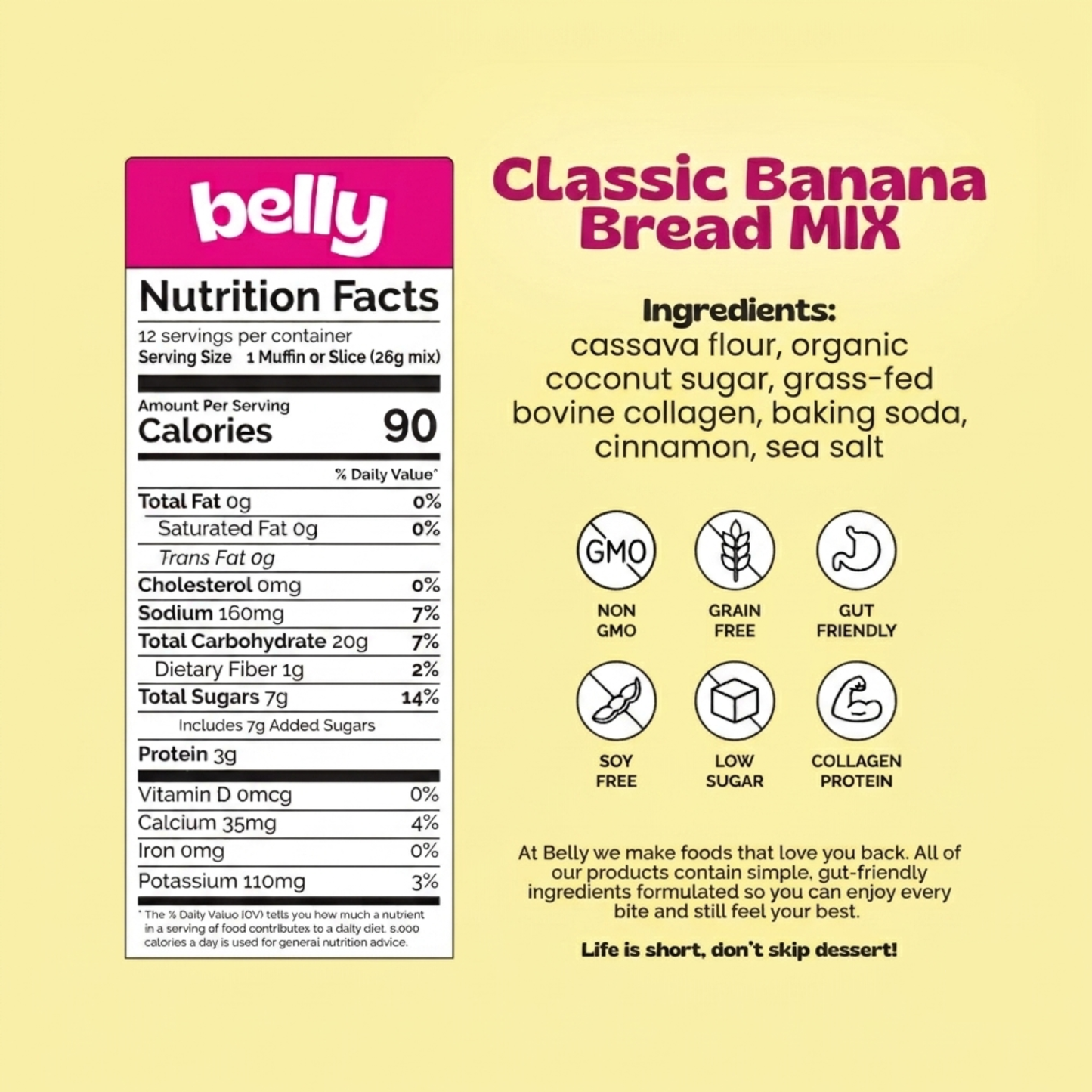 Classic Banana Bread Mix